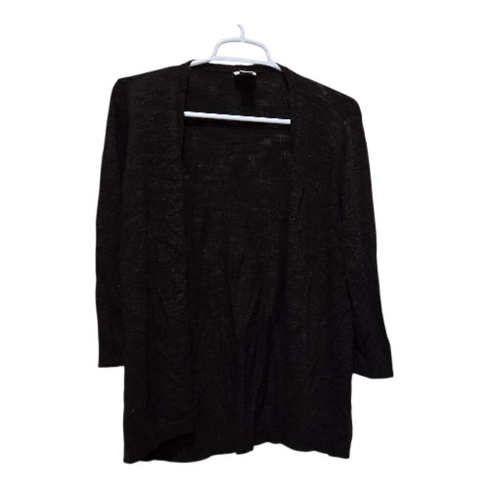 Chico’s Brown Open Front Cardigan Size 0 Lightweight Knit